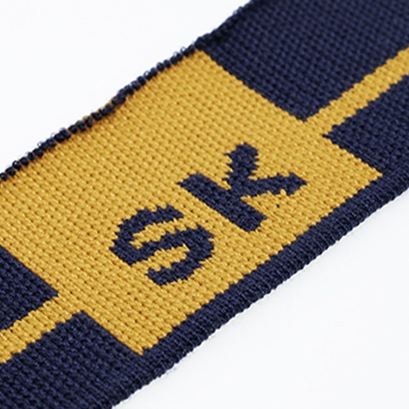 Vải tay áo thun có gân bằng vải polyester có gân Jacquard